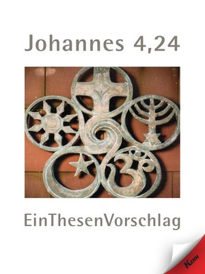 cover image of Johannes 4,24 EinThesenVorschlag